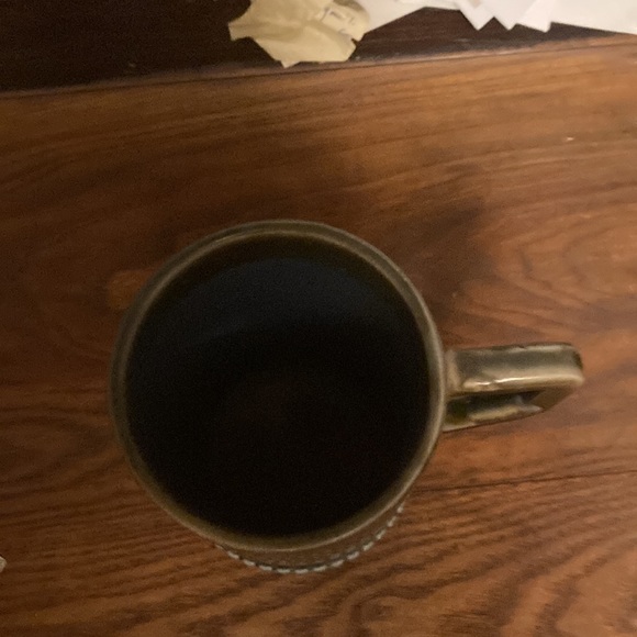 Vintage Wade Ireland Porcelain Beer Stein Tall mug green with bird “pheasants “ - Picture 5 of 5